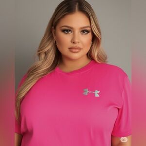 Under Armour Hot Pink Athletic Top